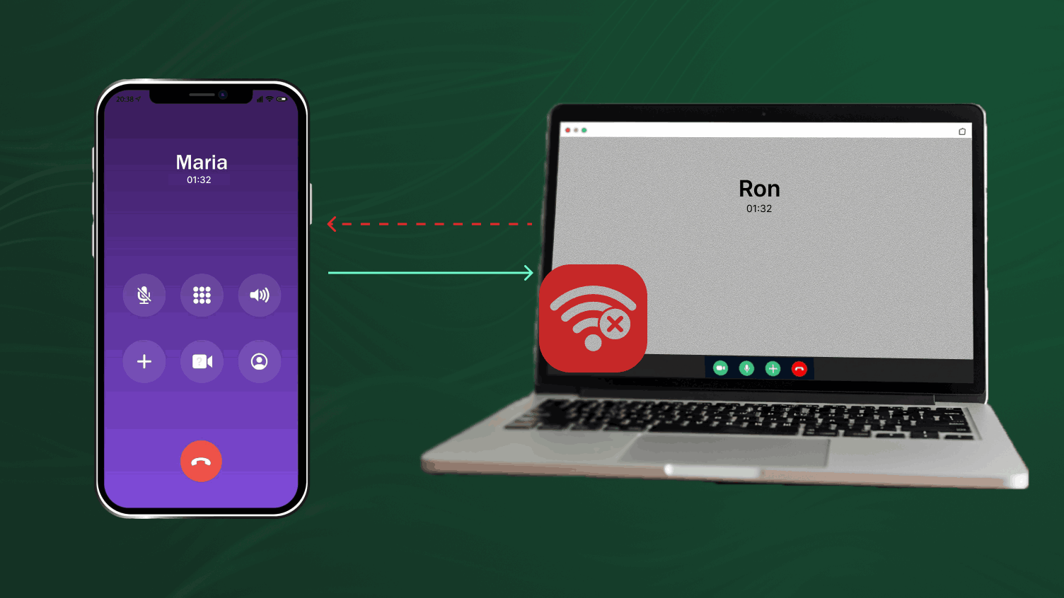This picture shows what is one way audio.