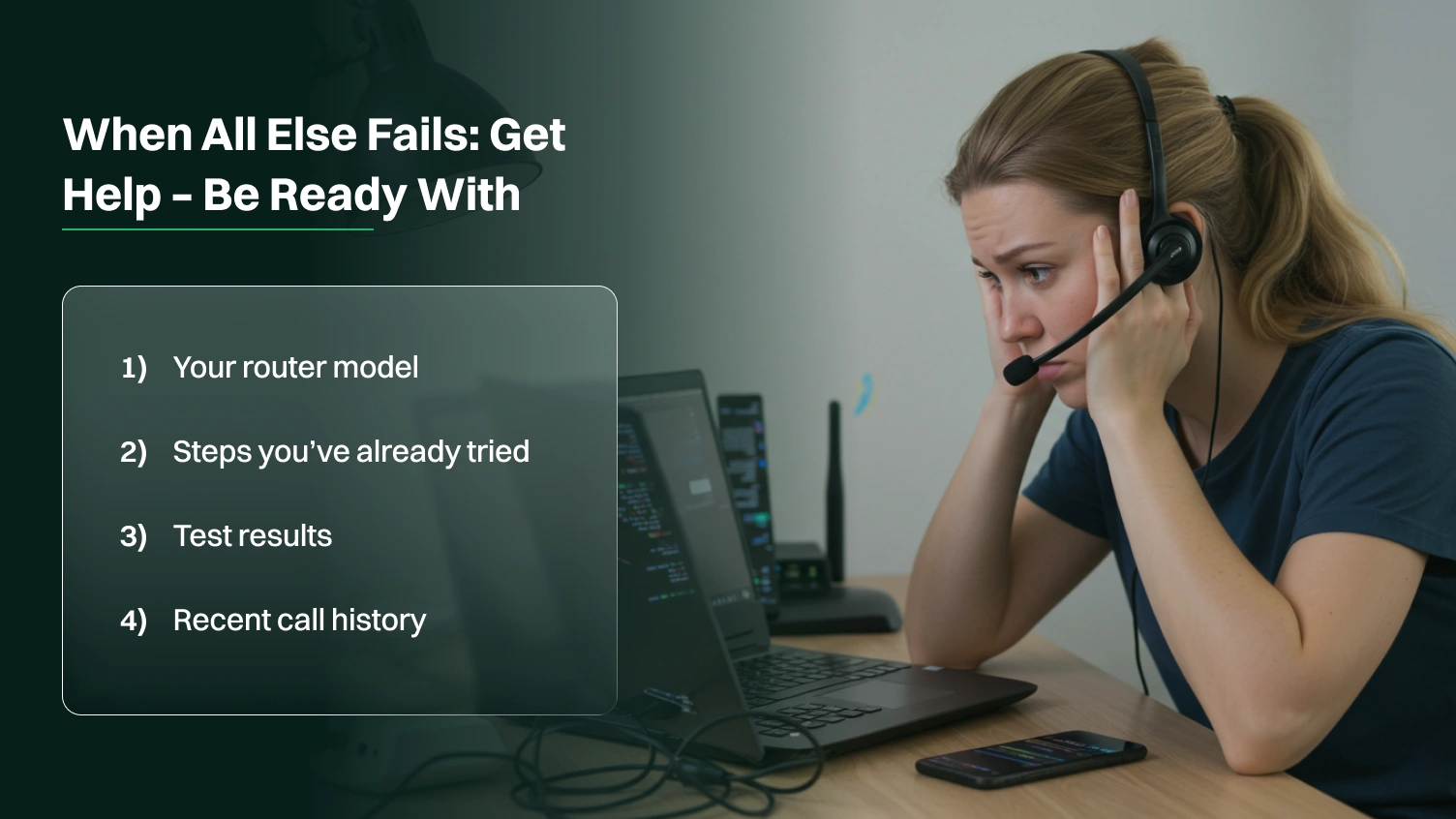 When All Else Fails: Get Professional Help