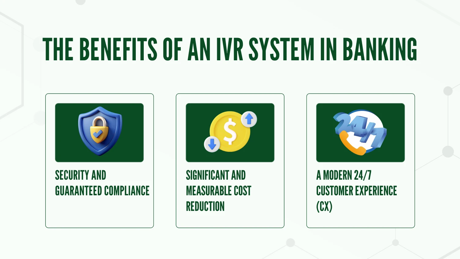 Benefits of an IVR System in Banking