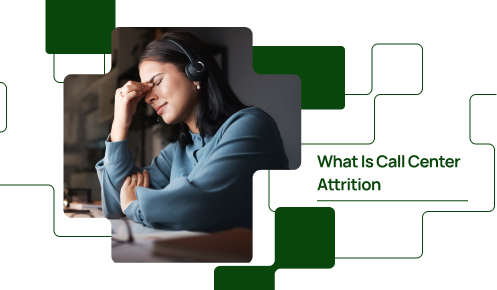 Girl getting frustrated after facing call center attrition.