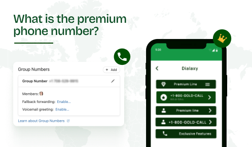 Premium Phone Number - Practical Use Demo