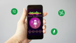 Voice Biometrics on Work in Mobile phone - Graphical Representation