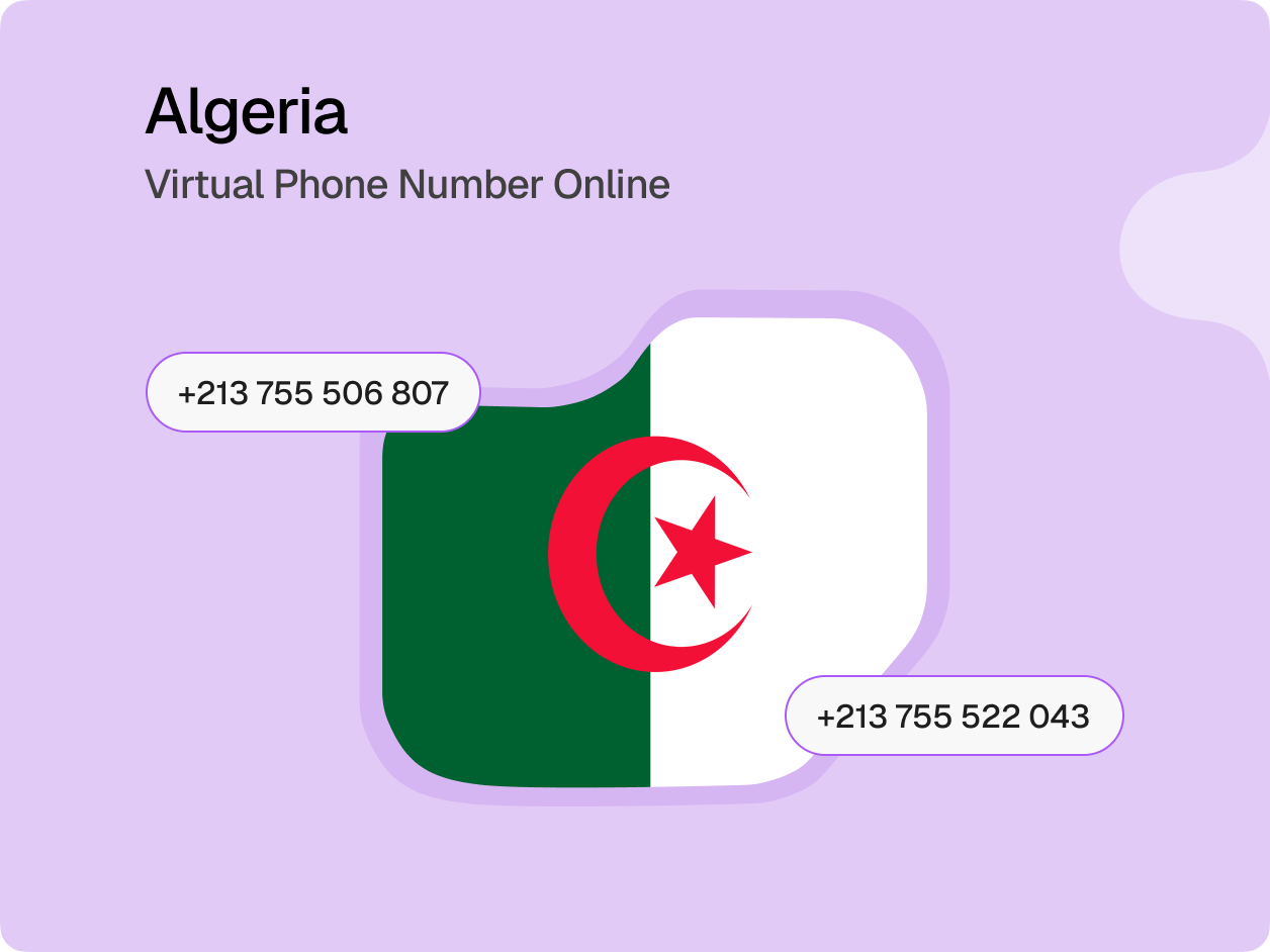 What is the Algeria Virtual Phone Number?