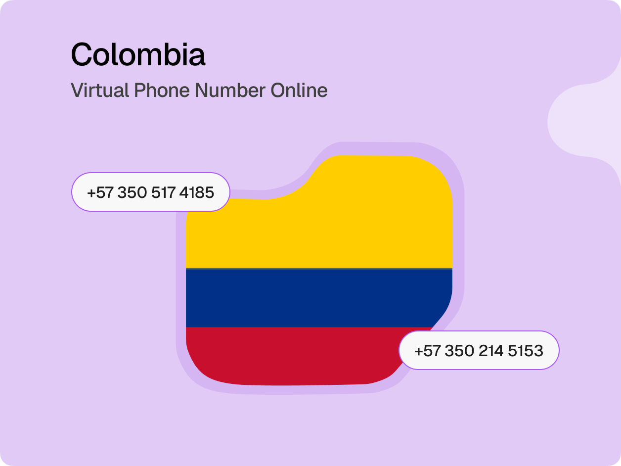 What is the Colombia Virtual Phone Number?