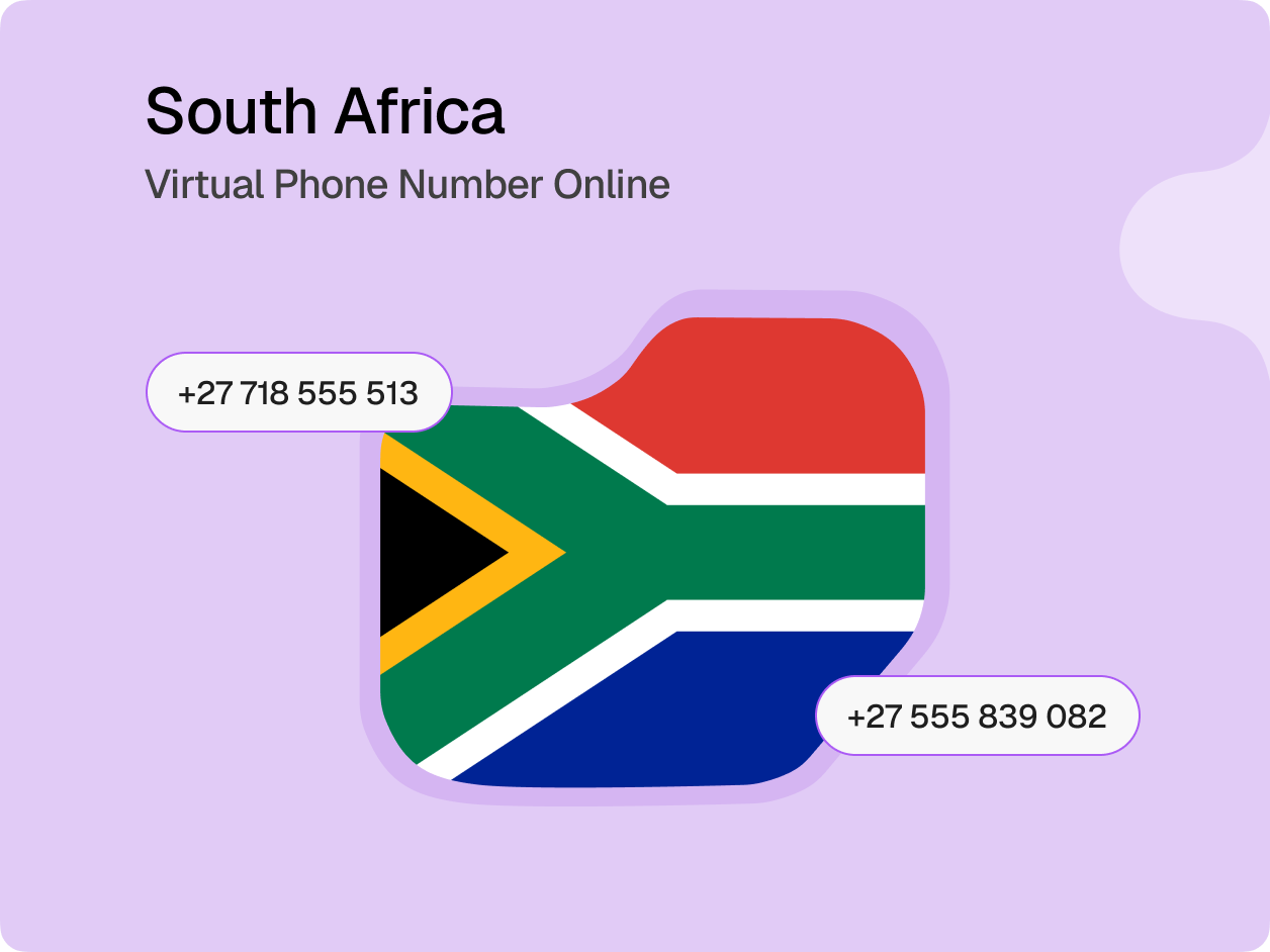 What is the South African Virtual Phone Number?